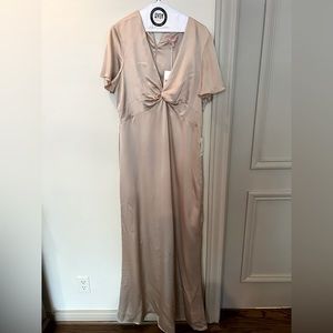 Show Me Your Mumu XL Champagne Bridesmaids Dress TAGS ON